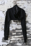 Marc Le Bihan Shoulder Sweater 2733 France Handmade MLB-2733-HEI Black